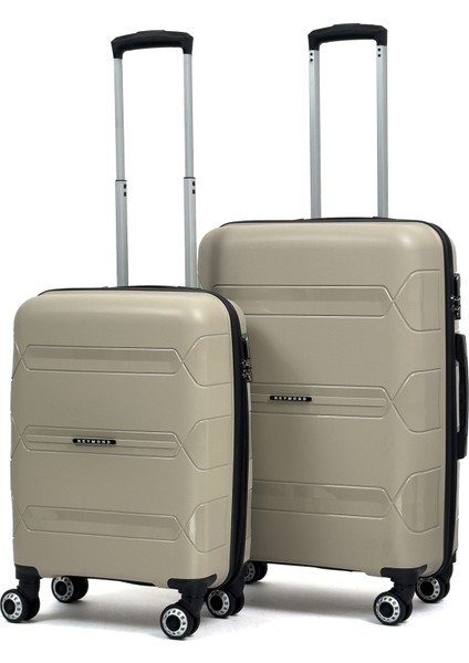 Lucas Polipropilen Kırılmaz Valiz, Kabin Boy&orta Boy