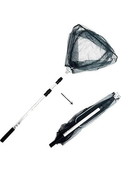 210 cm Katlanabilir Teleskopik Alüminyum Alaşım 40X40 Balık Kepçesi fırsatları