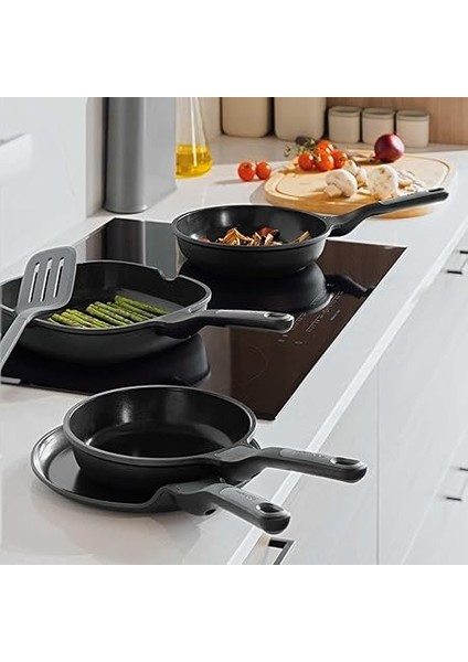 Leo Stone Yapışmaz Alüminyum Döküm Krep Tavası 25 cm modelleri