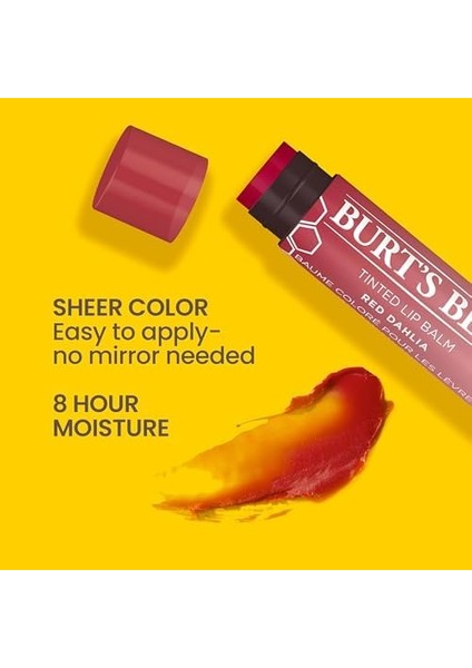 Burt's Bees Renkli Dudak Bakım Kremi