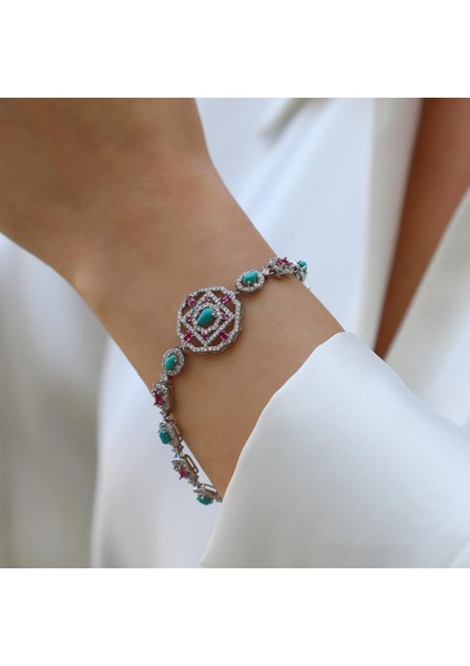 Aria Stone Serisi Gümüş Bileklik