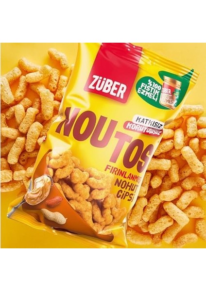 Züber Noutos Nohut CIPSI%100 Fıstık Ezmeli 55 gr x 15 Adet fiyatları