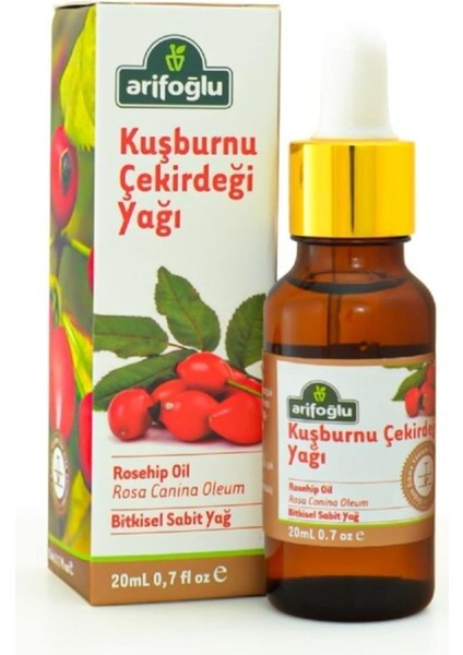 Arifoğlu Kuşburnu Çekirdeği Yağı 20ML
