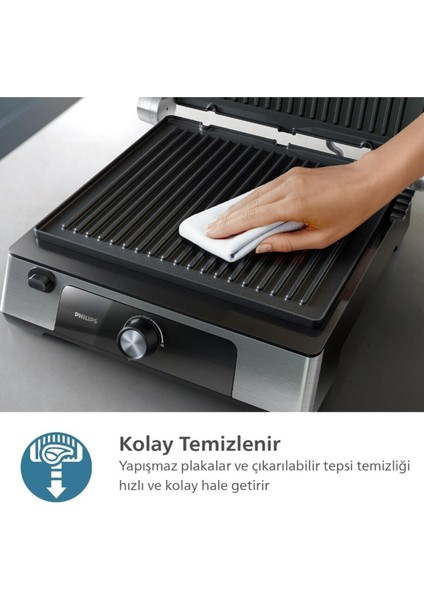 5000 Serisi Izgara ve Tost Makinesi Inox 2200W 5000 Serisi Philips El Blenderi+Hassas Mutfak Tartısı fiyatları