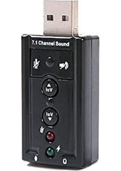 HY-U717 USB 2.0 Ses Kartı 7.1 Ch