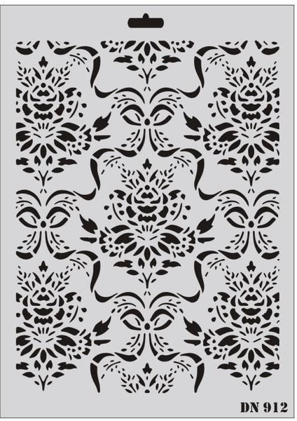 Rich Dantel Seri DN-912 Stencil 35X25 cm