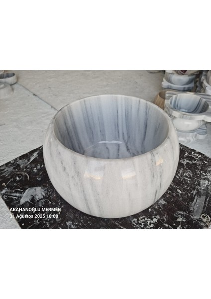 Marmara Mermer Banyo Kurnası