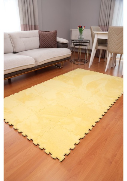Peluş Kreş Halısı Anaokulu Puzzle Halı Japon Halı 50X50 fırsatları