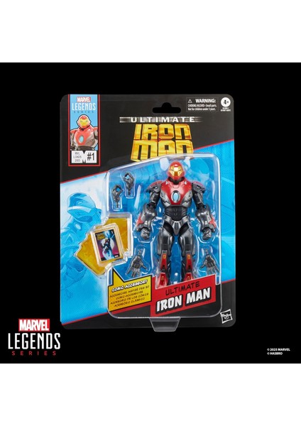 Ultimate Iron Man, Çizgi Romanlardan Esinlenen Koleksiyon 15,5 cm Ölçekli Aksiyon Figürü