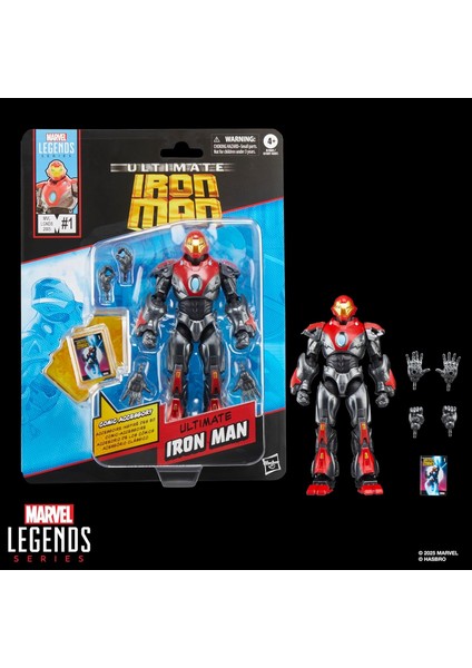 Ultimate Iron Man, Çizgi Romanlardan Esinlenen Koleksiyon 15,5 cm Ölçekli Aksiyon Figürü