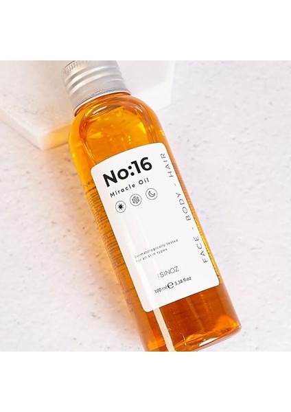 No:16 Nemlendirici Besleyici Yenileyici Işıltı Verici Mucizevi Onarıcı Bakım Yağı 100 ml indirimleri