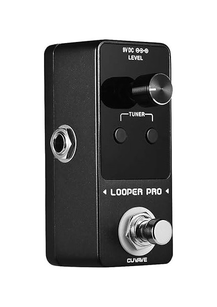 Pro Gitar Döngü Pedalı 9 Döngü Toplam 40 Dakika Süresi Sınırsız Overdub Dahili Tuner Fonksiyonu Ekran modelleri