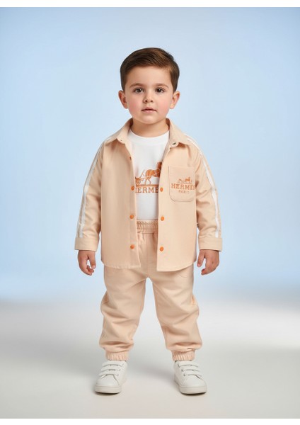 Erkek Çocuk Ceket Body Pantolon Alt Üst Takım Bayramlık 3'lü