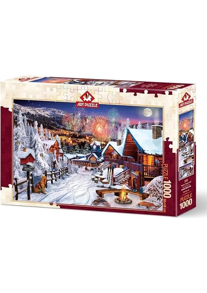 Puzzle Kış Eğlencesi 1000 Parça Puzzle
