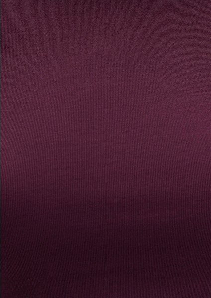 Mor Basic Crop Tişört 1600814-70434