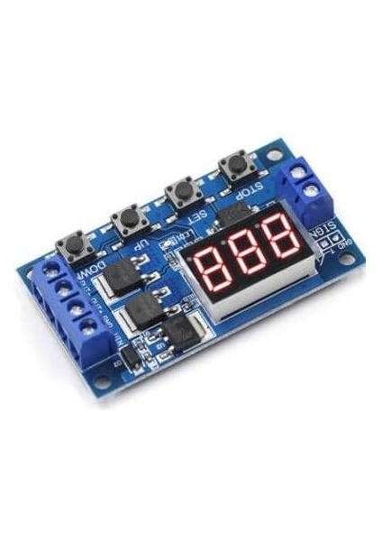 Zaman Geciktirme Rölesi Tetik Döngüsü Zamanlayıcı