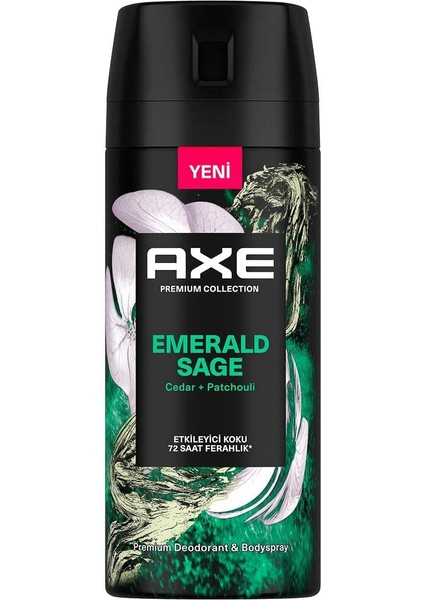 Premium Collection Erkek Sprey Deodorant Emerald Sage 150 ml