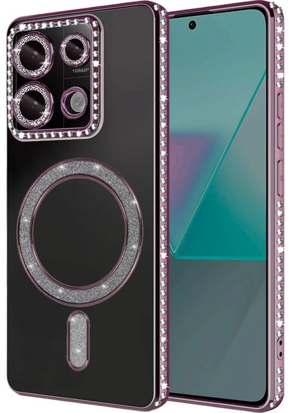 Yzlal Newface Xiaomi Redmi Note 13 Pro 4g Joke Simli Magneticsafe Kılıf - Pembe