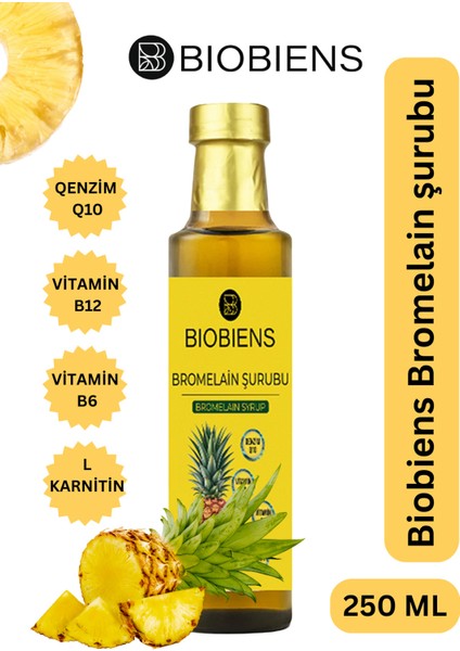 Bromelain Şurubu 250 ml