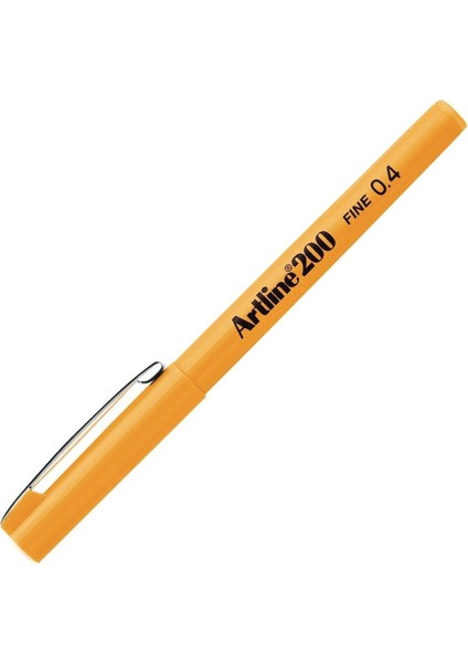 Fineliner 0.4 mm Sarı EK-200