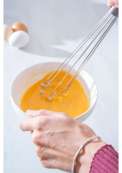 Evero Top Uçlu Çelik Çırpıcı - 30 cm indirimleri