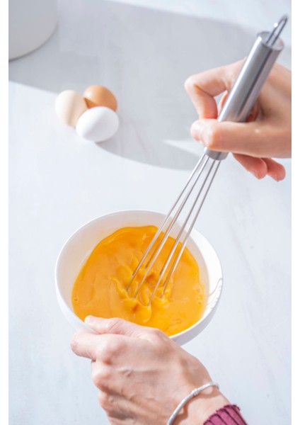 Evero Top Uçlu Çelik Çırpıcı - 30 cm