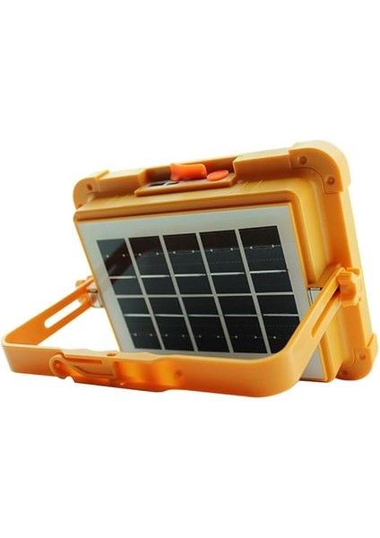 Aydınlatma 200W Solar ve USB Şarjlı Projektör (Flaşörlü) 3 Renk Işık/powerbank/şarj Göstergeli - 5 Kademeli modelleri