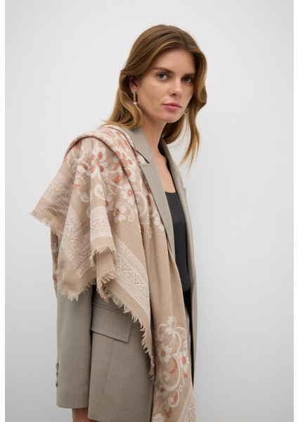 Desenli Şal Standart Renk K2684109_089 fiyatları