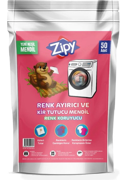 Renk Ayırıcı Kir Tutucu Çamaşır Makinası Için Mendil 50'li fırsatları