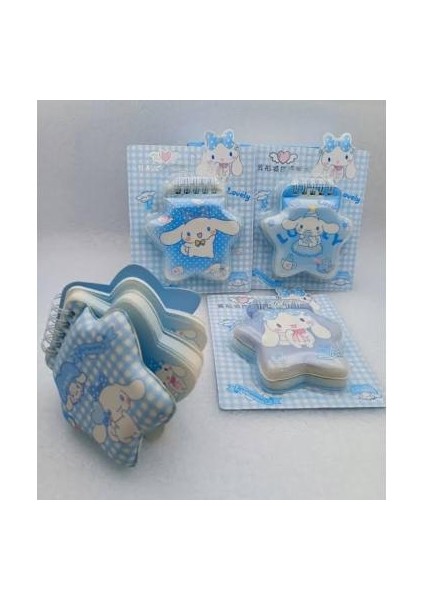 Yildiz Seklinde Not-Defteri Mavi