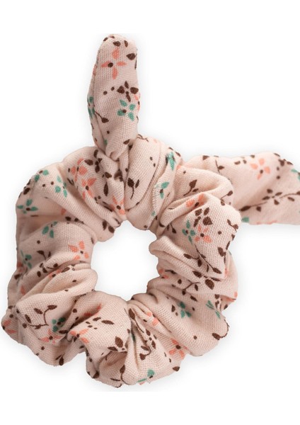Lastikli Saç Tokası Pudra Pembe Çiçekli fiyatları