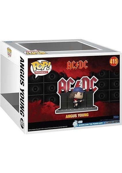 Toys Funko Pop Deluxe: Ac/dc - Angus Young (Dance) Figür modelleri