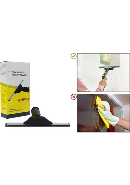 Sc4, Sc5 Easyfix Buharlı Temizleme Makinesi Cam Silme Aparatı Karcher ile Uyumlu modelleri