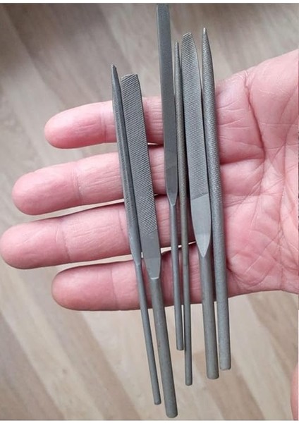 6 Parça Eğe Takımı Balık Sırtı Düz Yuvarlak Eye Karbon Ince Dişli Ege Seti fiyatları