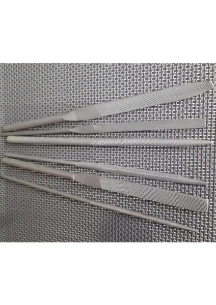 6 Parça Eğe Takımı Balık Sırtı Düz Yuvarlak Eye Karbon Ince Dişli Ege Seti fırsatları