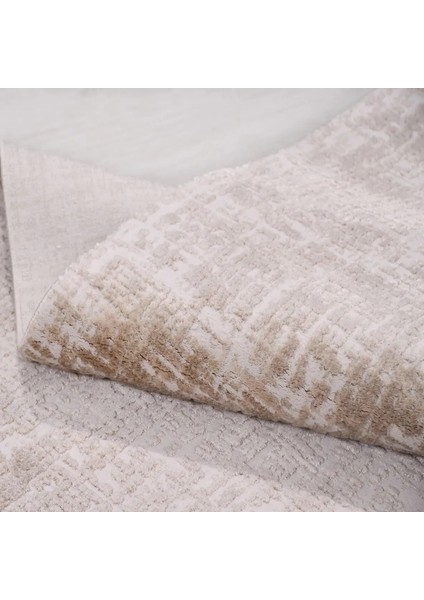 Pamiers Modern Krem Akrilik Kaydırmaz Tabanlı Makine Halısı indirimleri