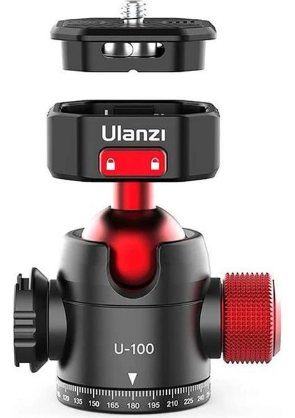 U-100 Pratik Ball Head Tripod Kafa fırsatları