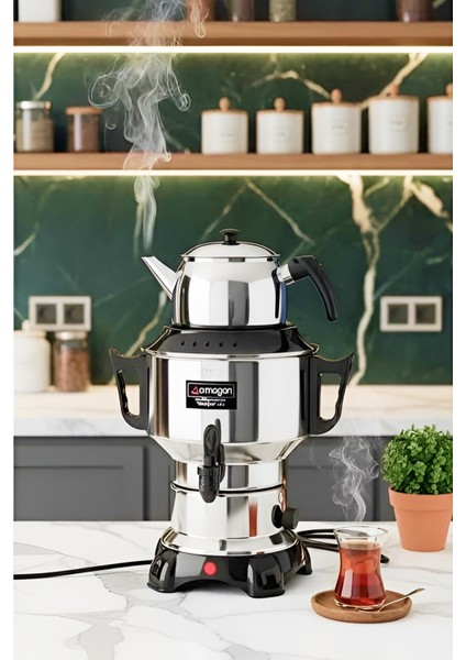 Çaycı & Elektrikli Çay Semaveri 45 Bardak Paslanmaz Çelik fiyatları