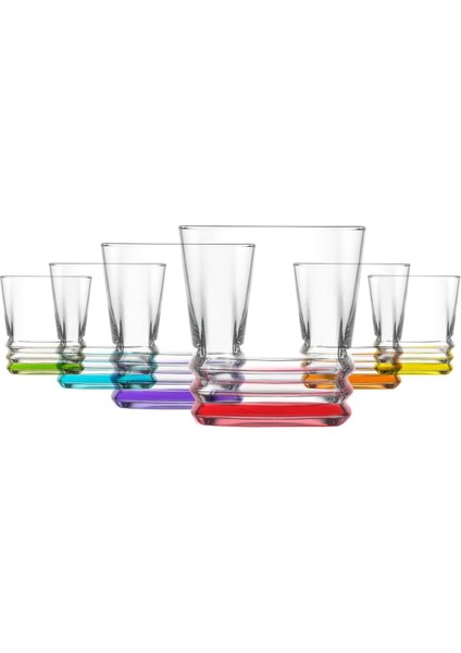 Elegan Taban 6'lı Viski Bardağı