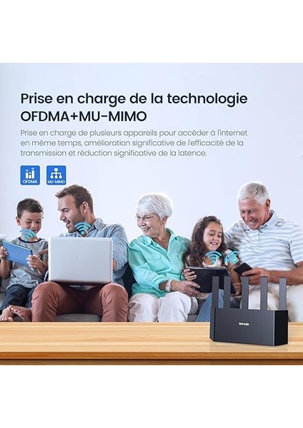 RX12L Pro Dual-Band Gigabit Wi-Fi 6 Router indirimleri