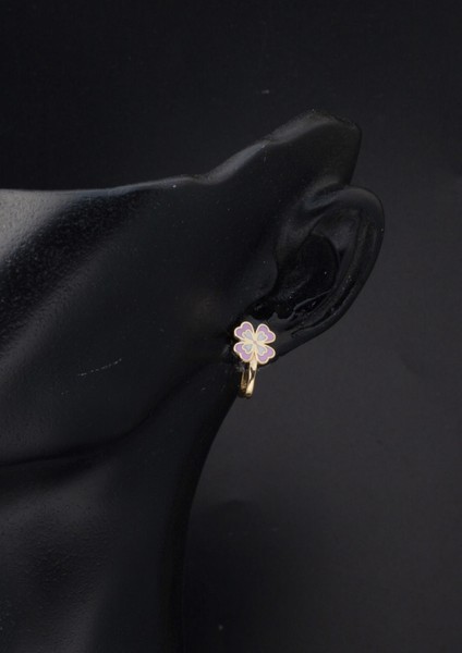 Yoncalı 14 Ayar Altın Çocuk Küpesi fiyatları