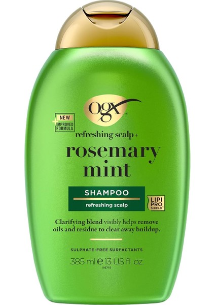 Rosemary Mint Arındırıcı 385 ml Sülfatsız Şampuan