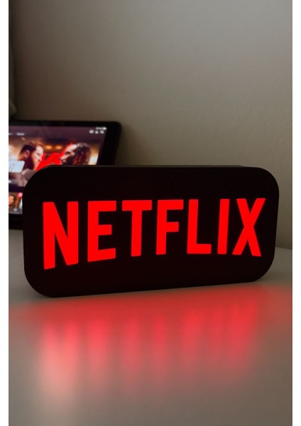 Netflix Tasarımlı Dekoratif Aydınlatma LED