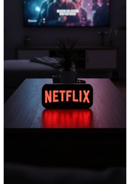 Netflix Tasarımlı Dekoratif Aydınlatma LED modelleri
