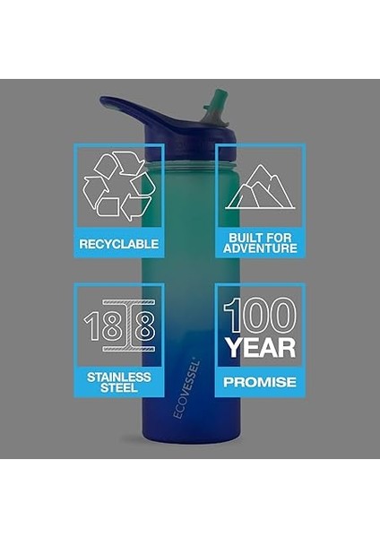 Vessel Tritan Termos, Unisex, Mavi, 0.75 L fiyatları