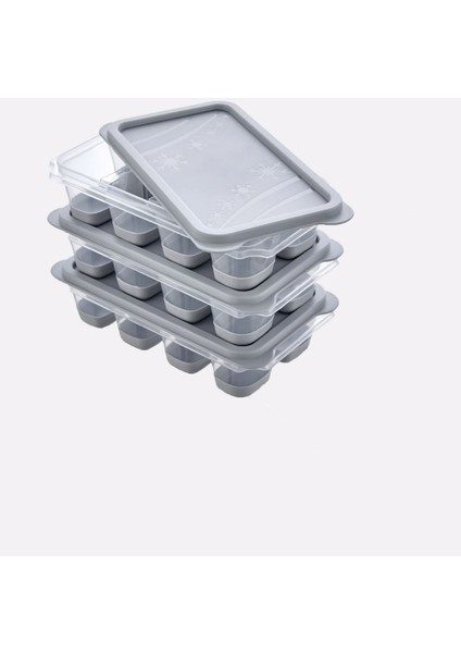 Mini 3’lü Silikonlu Kapaklı Buz Kalıbı Seti – Kolay Çıkartılabilir Buzmatik fiyatları