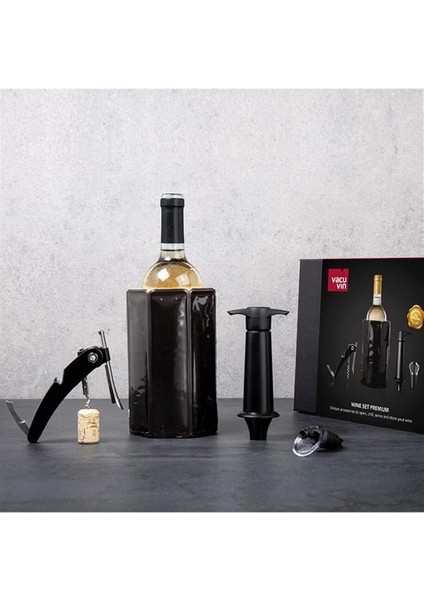 Vin Premium Şarap Seti 4 Parça Hediye Kutulu fiyatları