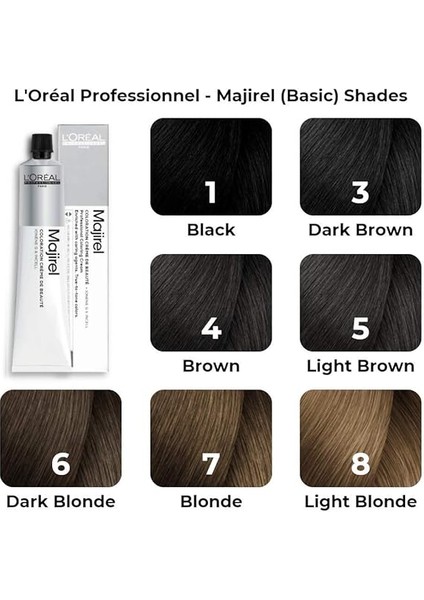 Professıonnel Parıs Majirel 3 Koyu Kestane modelleri