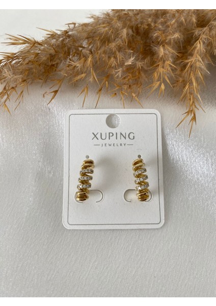 Kıvrım Model Xupıng Çelik Küpe modelleri