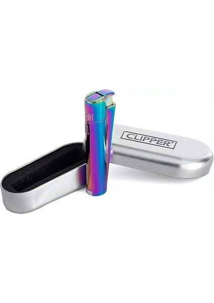 Özel Kutusunda Rüzgardan Etkilenmez Jet Alev Metal Çakmak - Icy modelleri